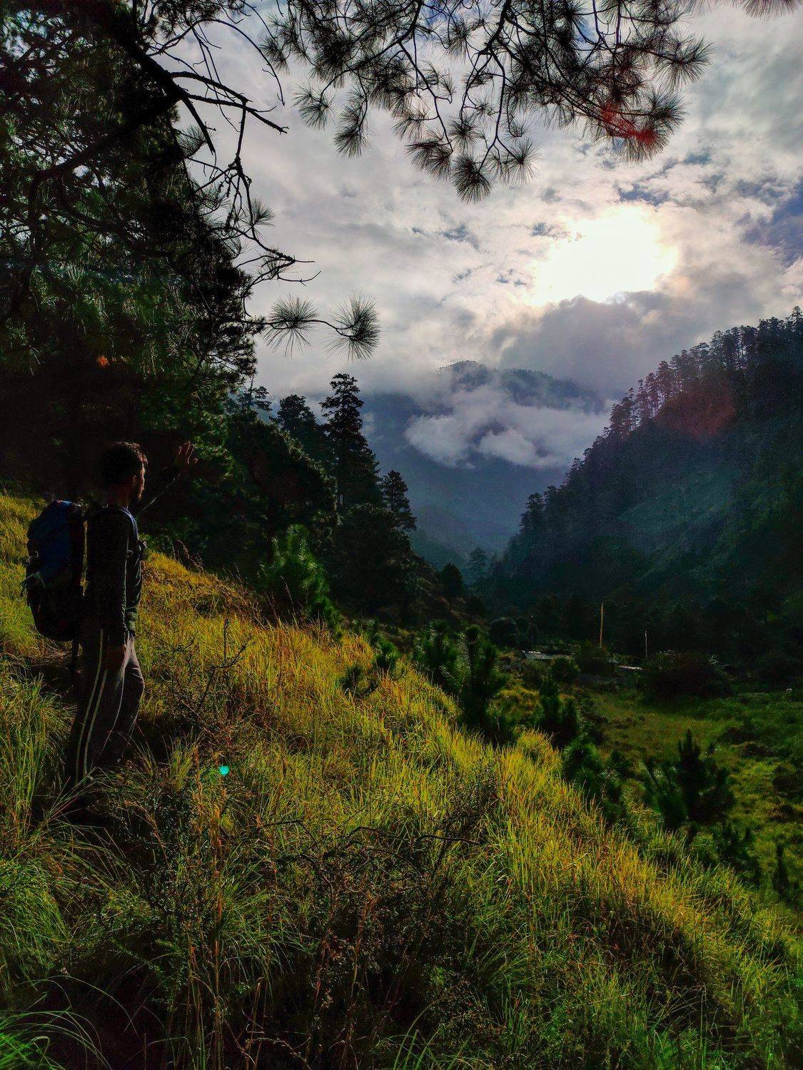 Sunshine and valley