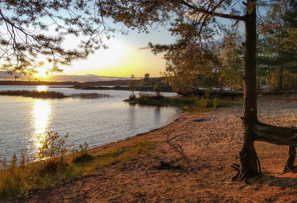 Во время заката