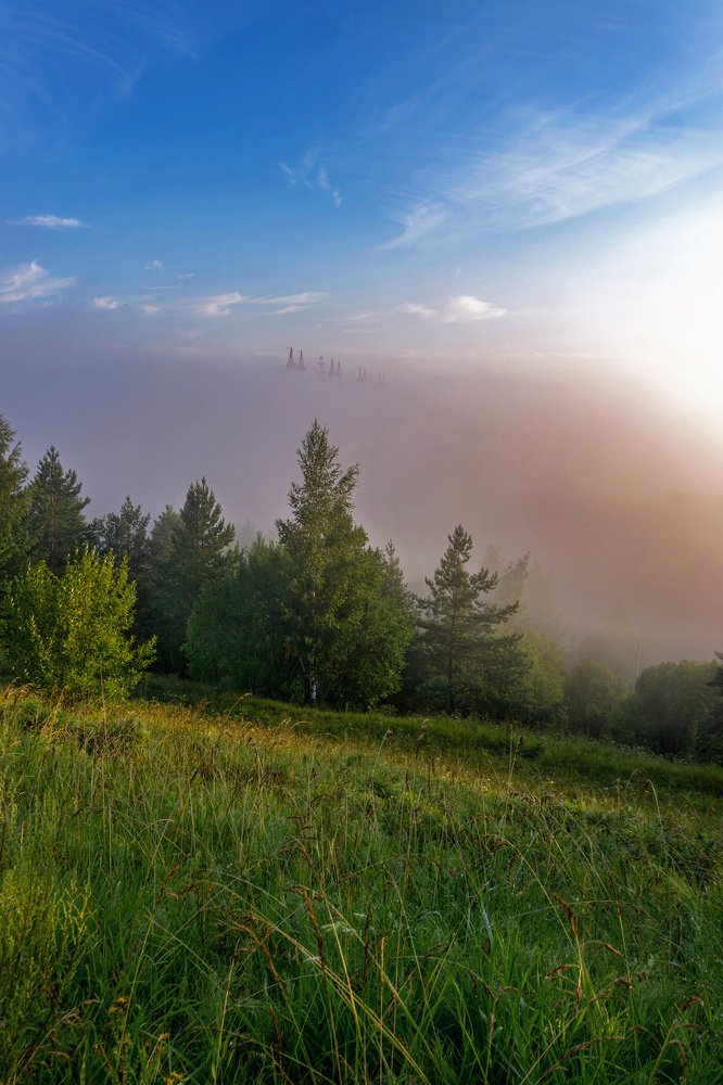 Туман над ГЭС