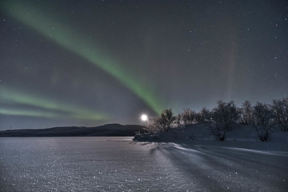 Луна в заполярье