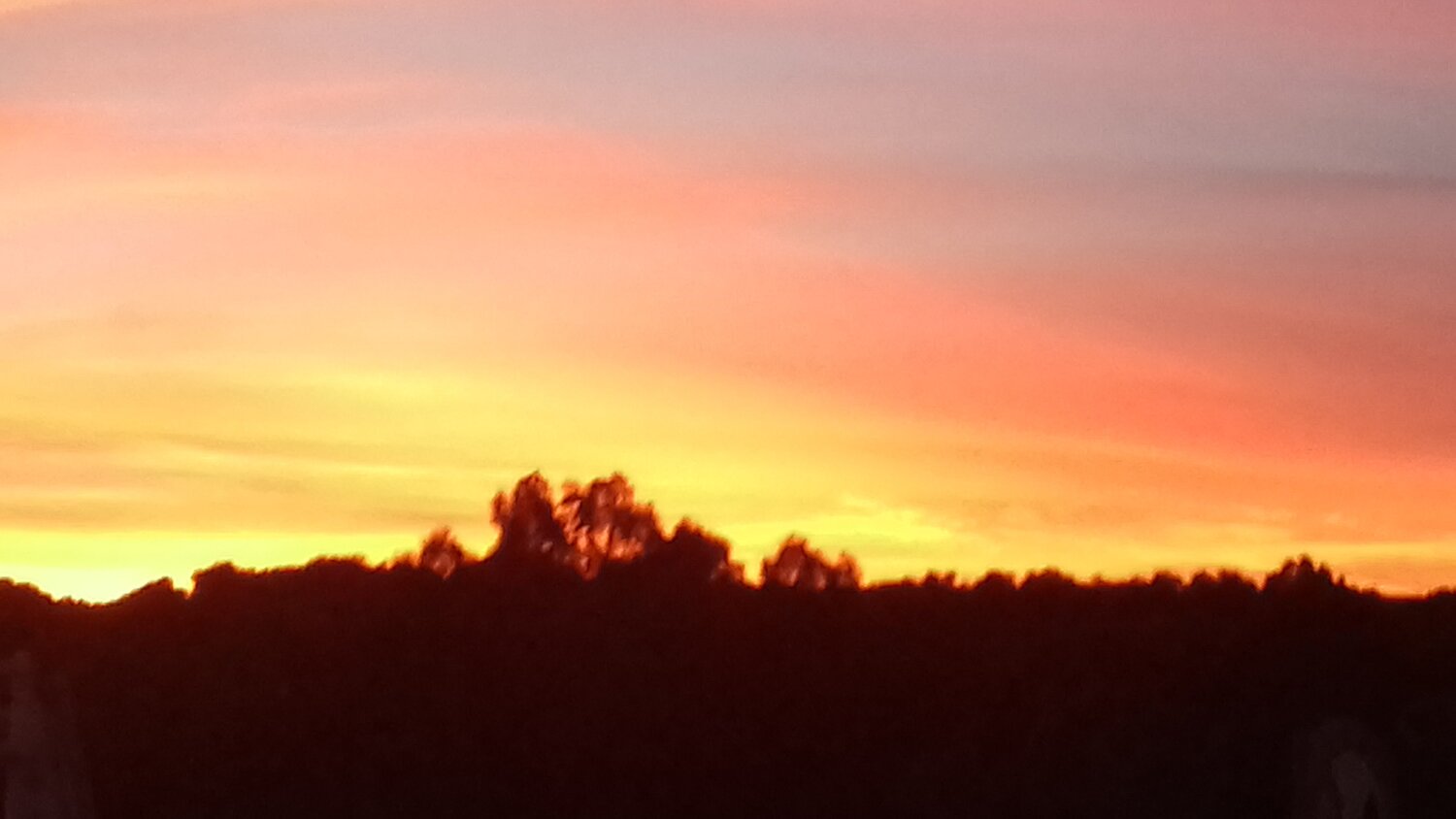 Dramatic sunset