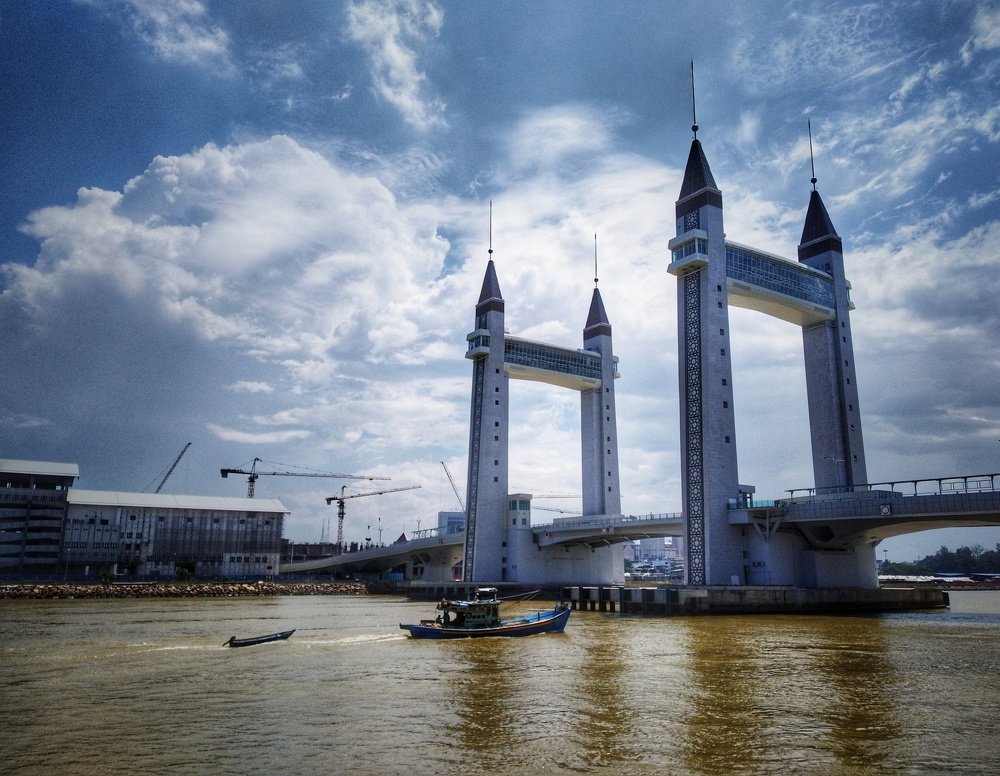 draw bridge kuala terengganu