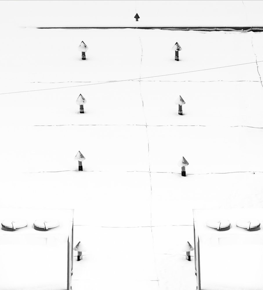 Геометрия заснеженных крыш