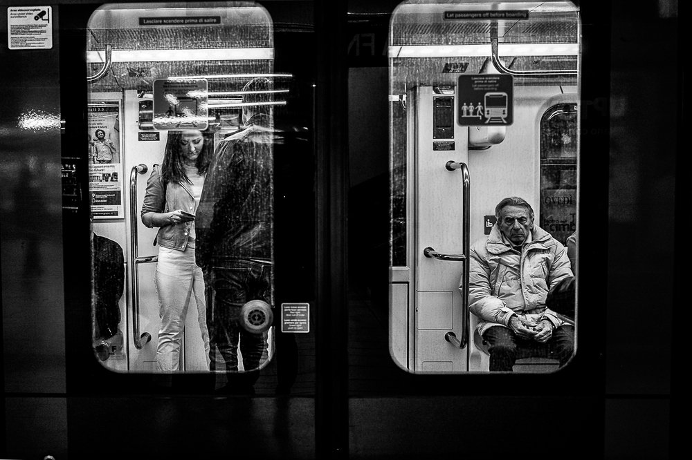 La solitudine delle grandi città.