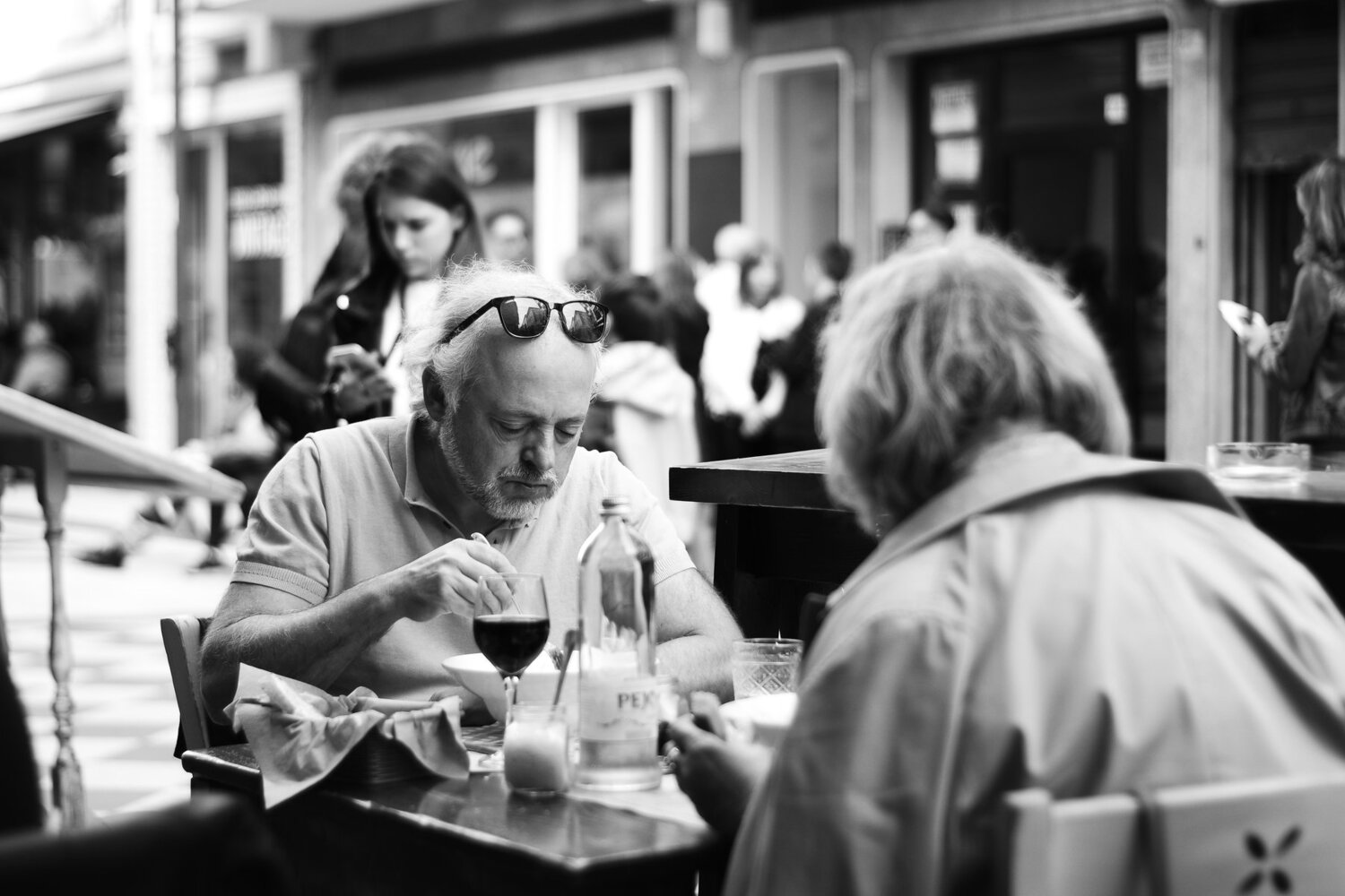 Late breakfast in Pescara