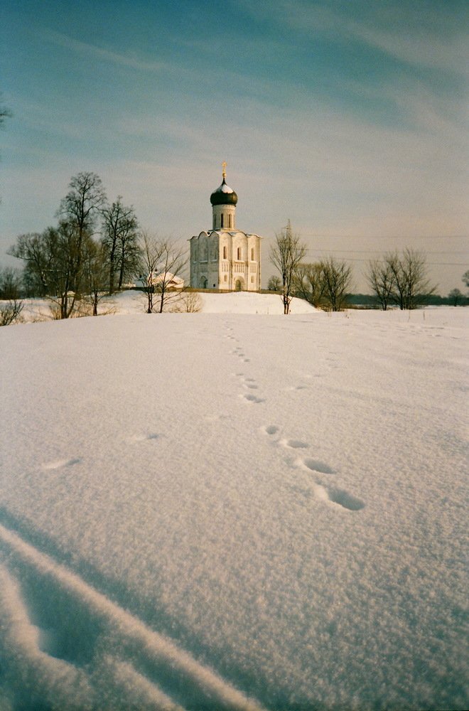 Снежная зима.