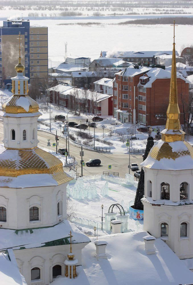 Зимний город