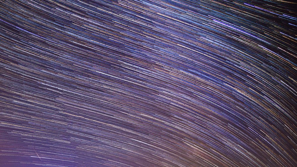 Звездный трек над Азовским морем