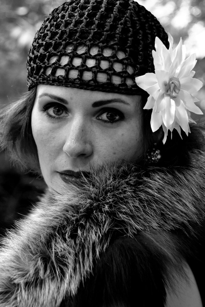 Портрет в стиле ретро