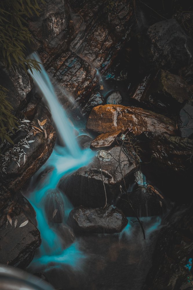 The  beauty of water fall
