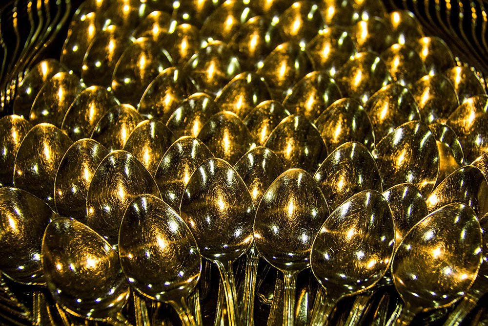 golden spoons