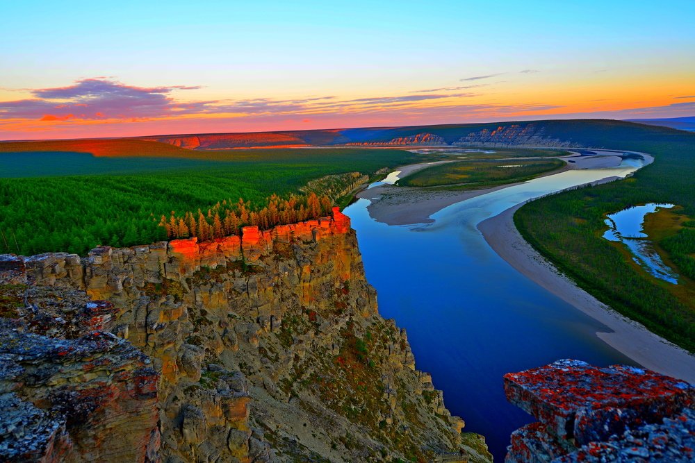 Оленёкские останцы.