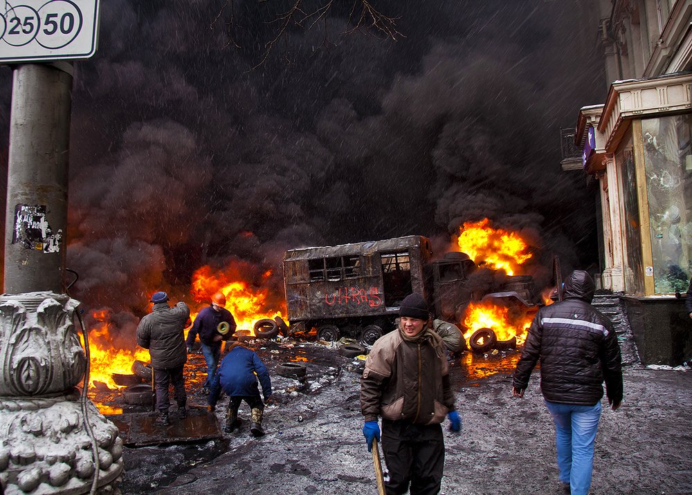 Киев, январь 14-го (Kyiv, January 2014)