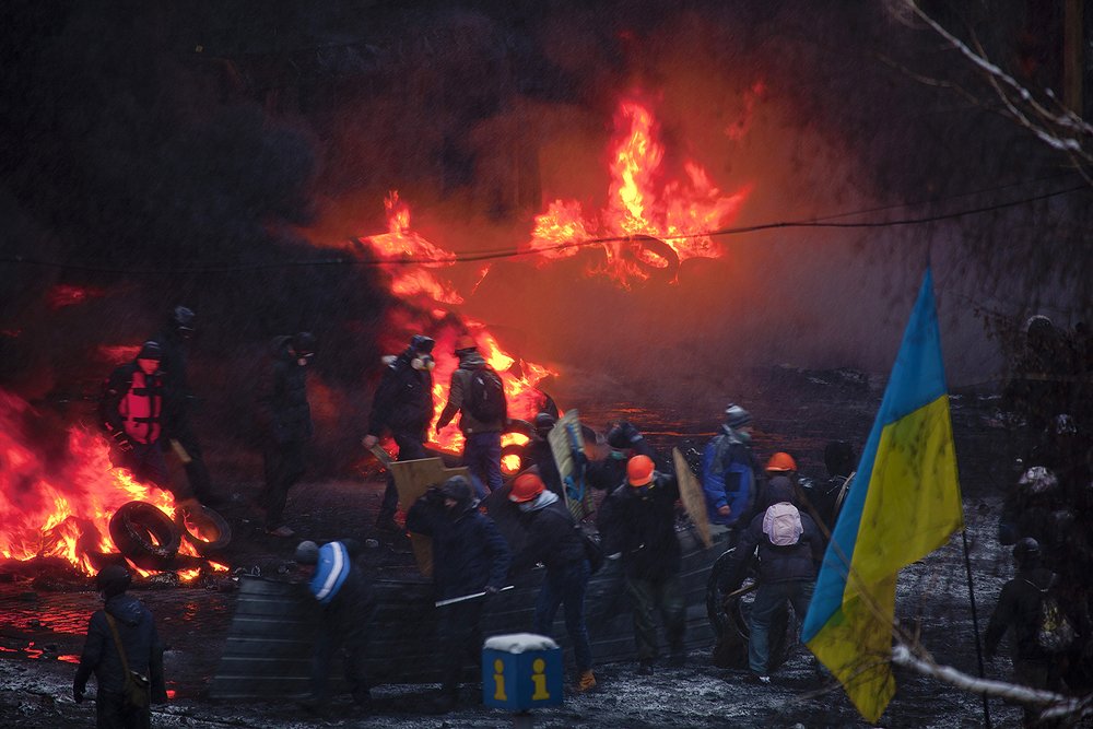 Киев, январь 14-го (Kyiv, January 2014)