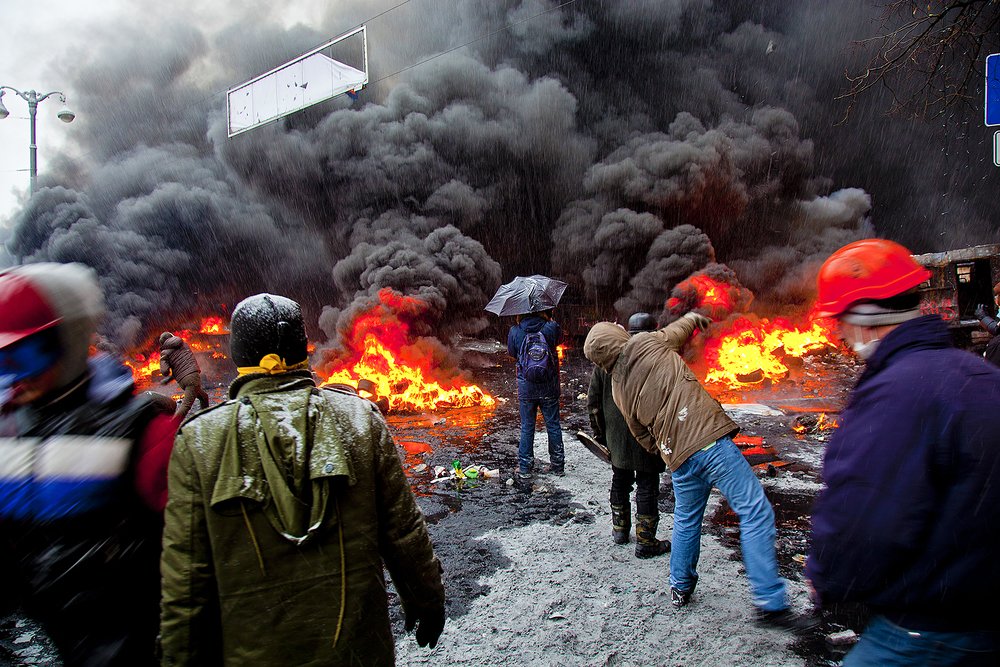 Киев, январь 14-го (Kyiv, January 2014)