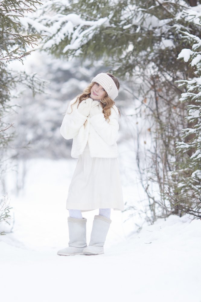 В зимнем лесу