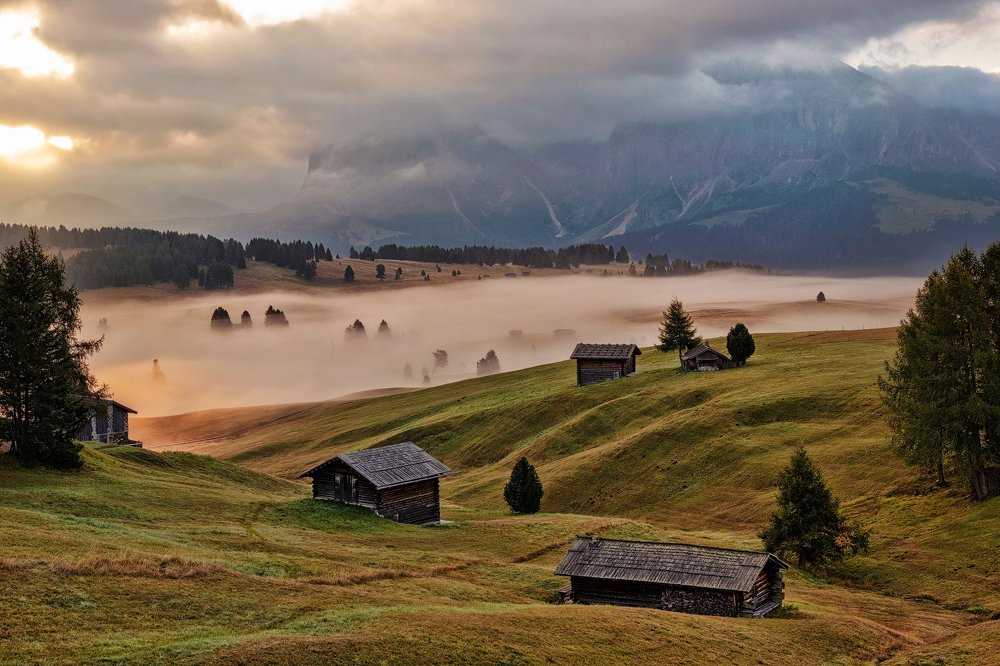 Alpe di Siusi, Dolomites, Italy