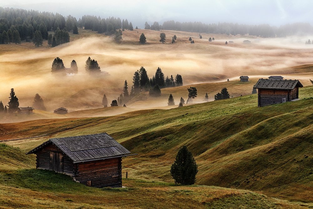 Alpe di Siusi, Dolomites, Italy