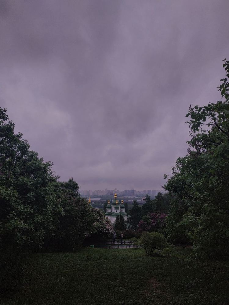 Киев. Ботанический сад.