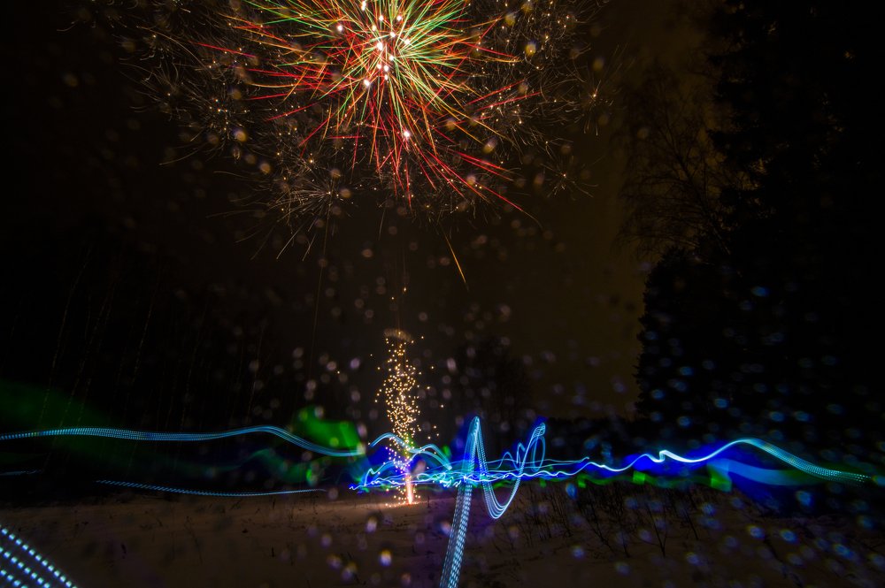 Новогодние лучи добра