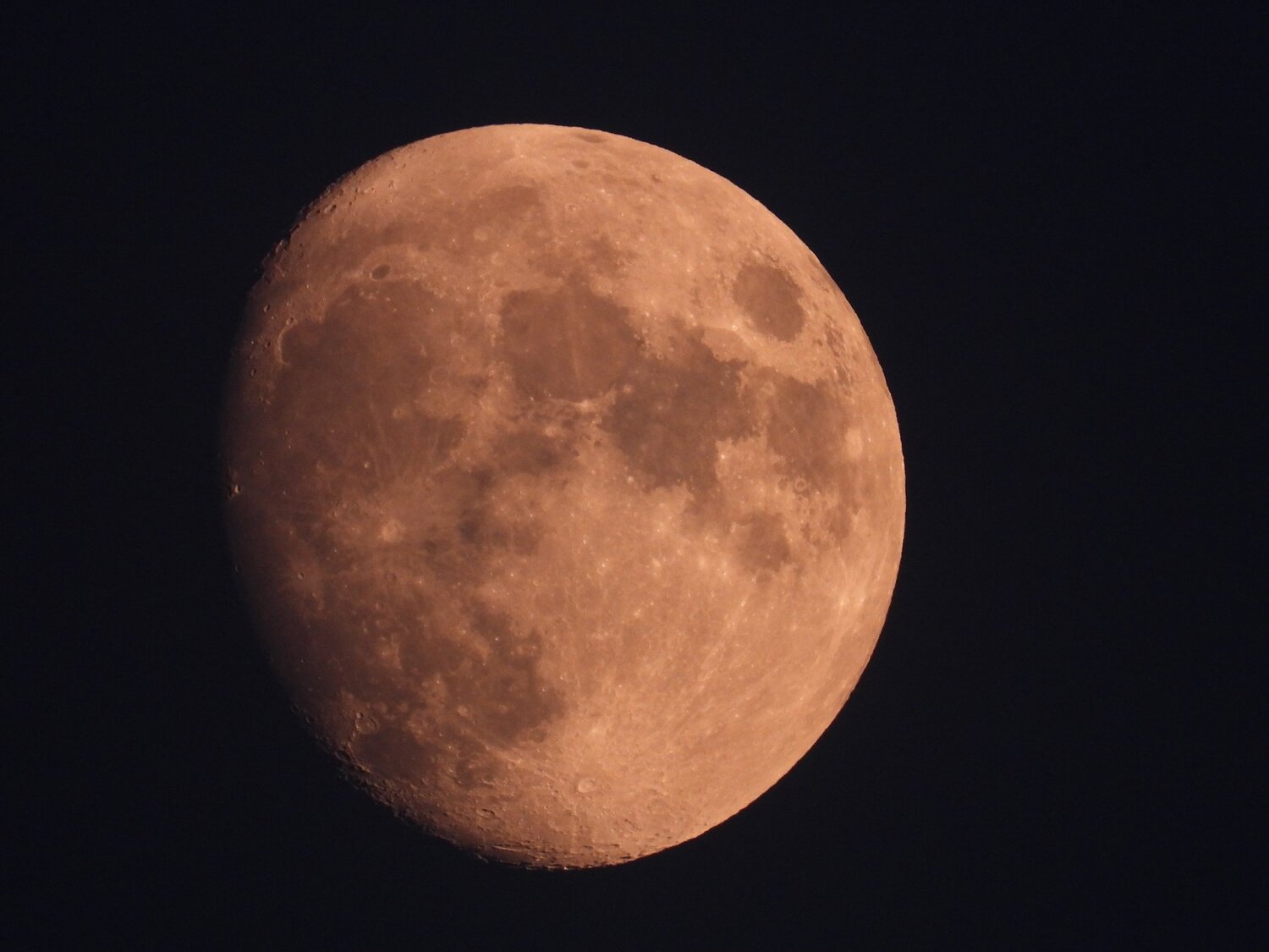 Close to the moon