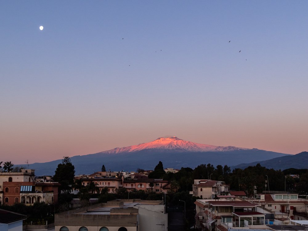 Вулкан Этна.