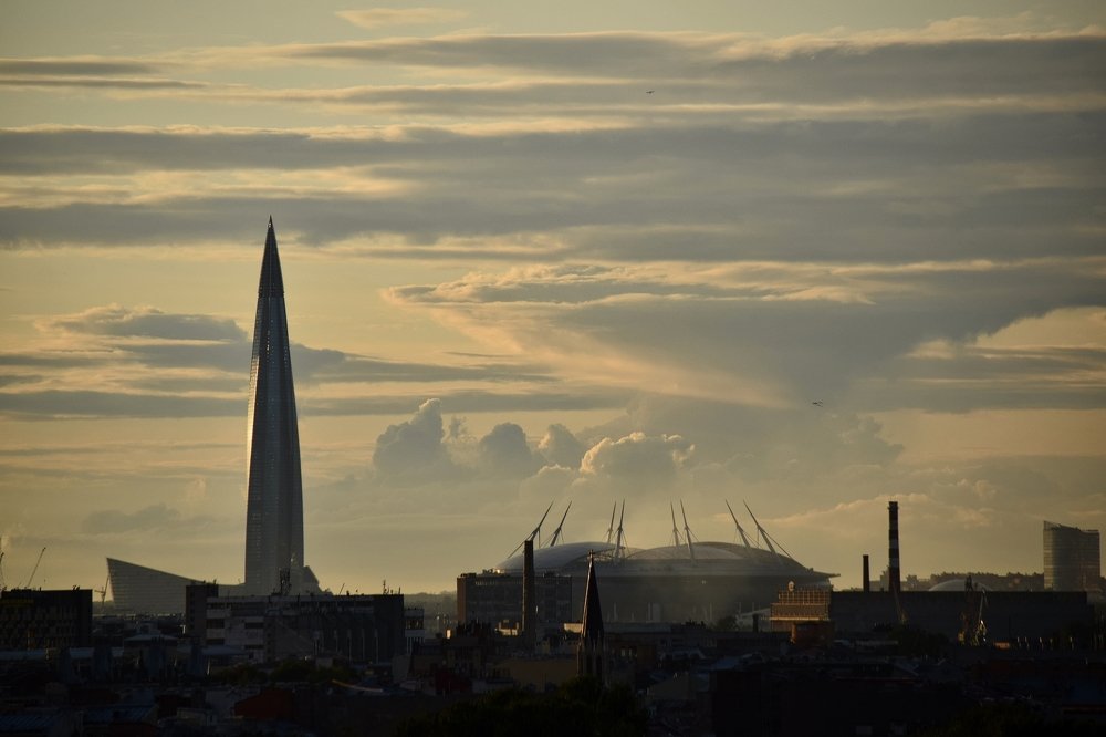 Вид с высоты Исаакиевского собора