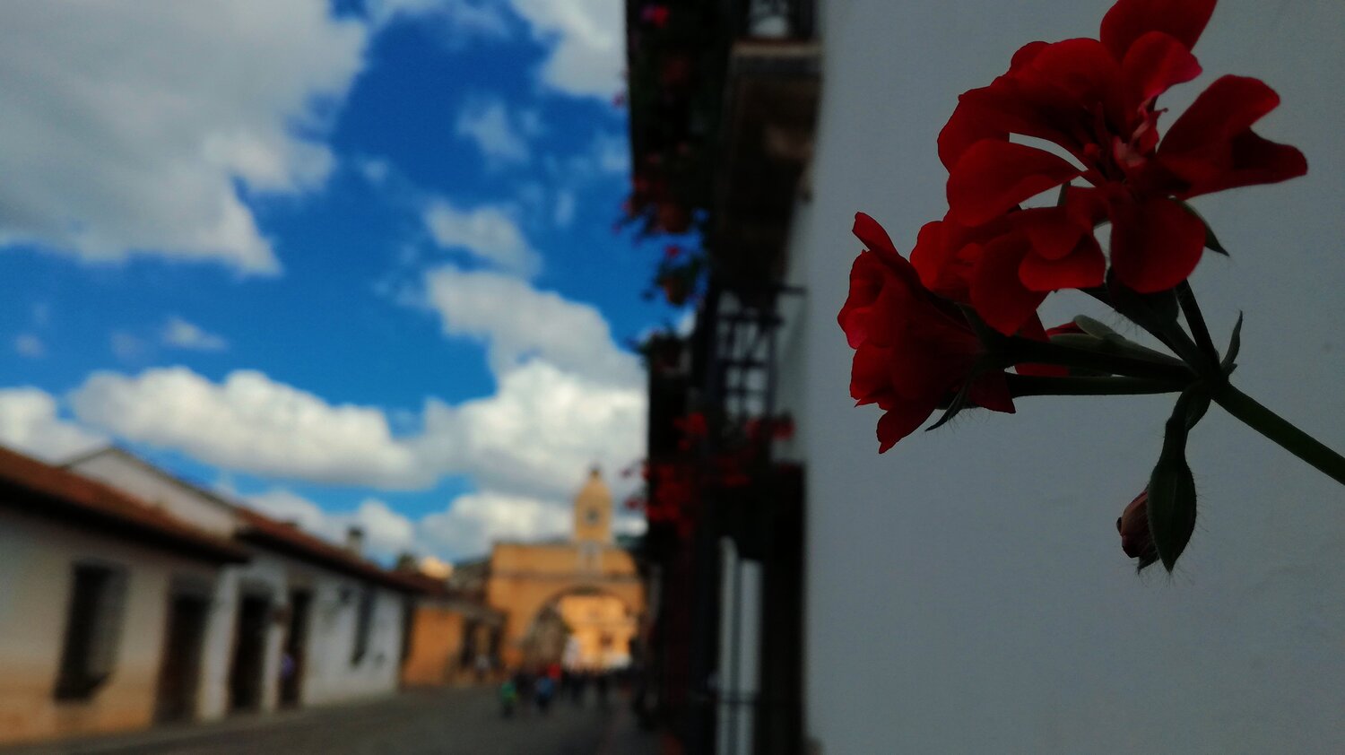 In the streets of beautiful Guatemala