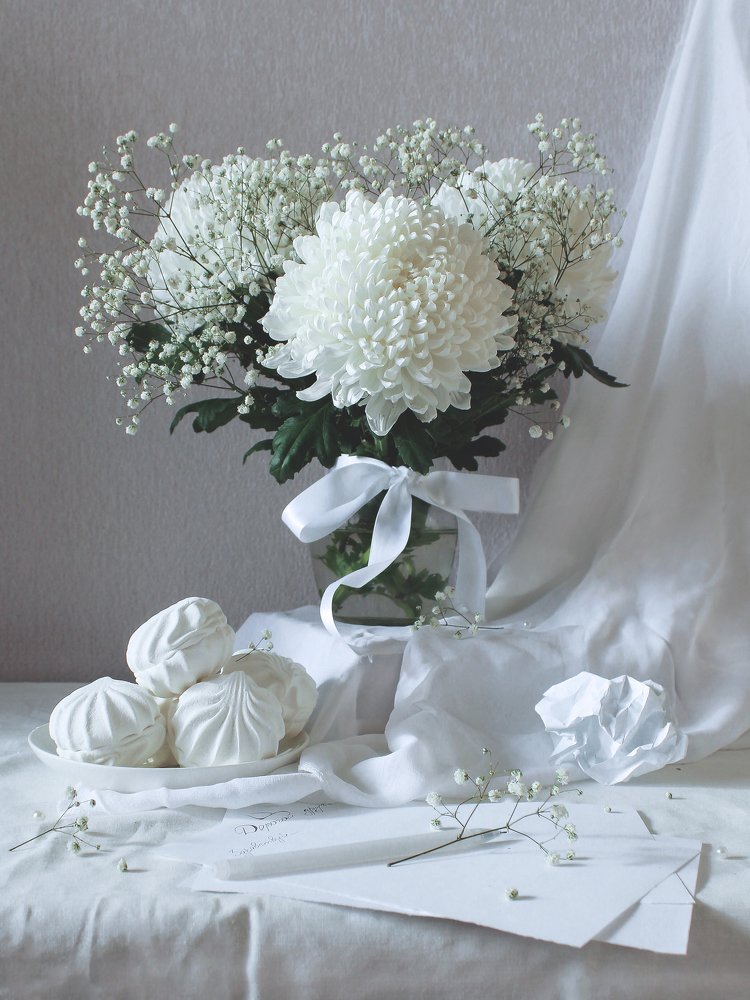 Натюрморт с зефиром