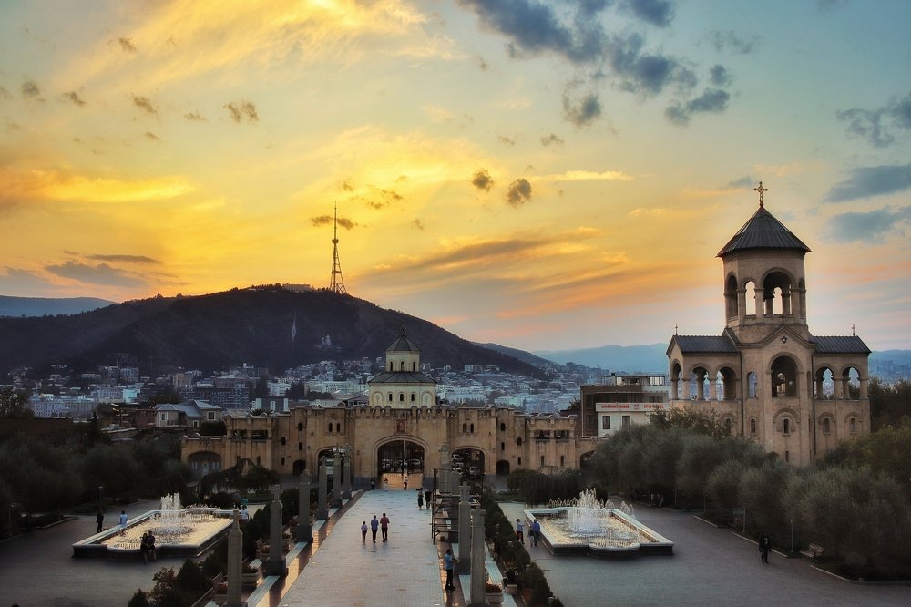 Вечерний Тбилиси