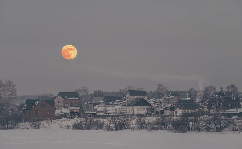 полнолуние над Каменкой