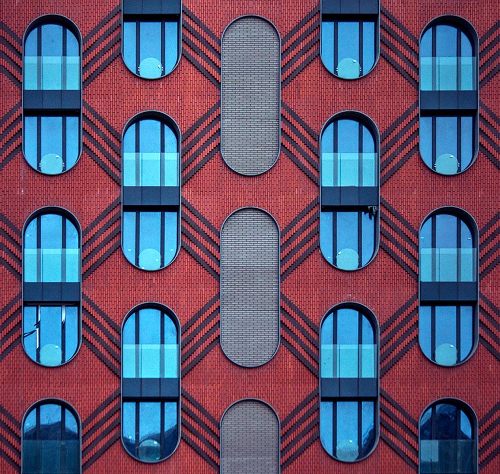 Фасад однго из домов ЖК 'ЗилАрт'