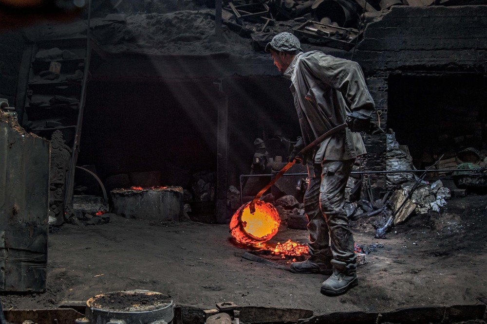 Iron and fire magician