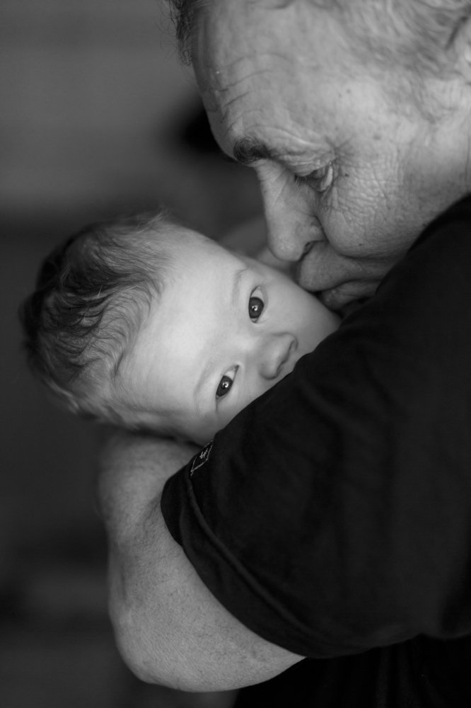 Дедушка и внук