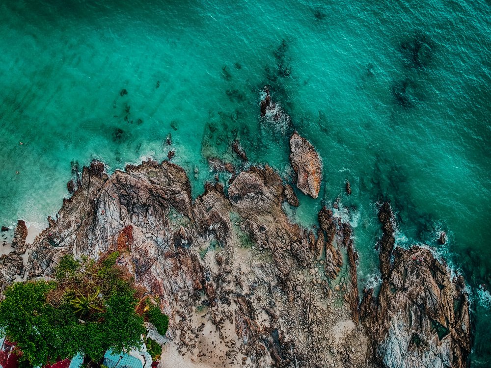 Бирюзовый срез