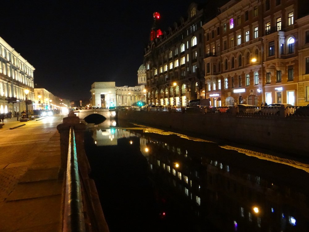 Ночной Петербург