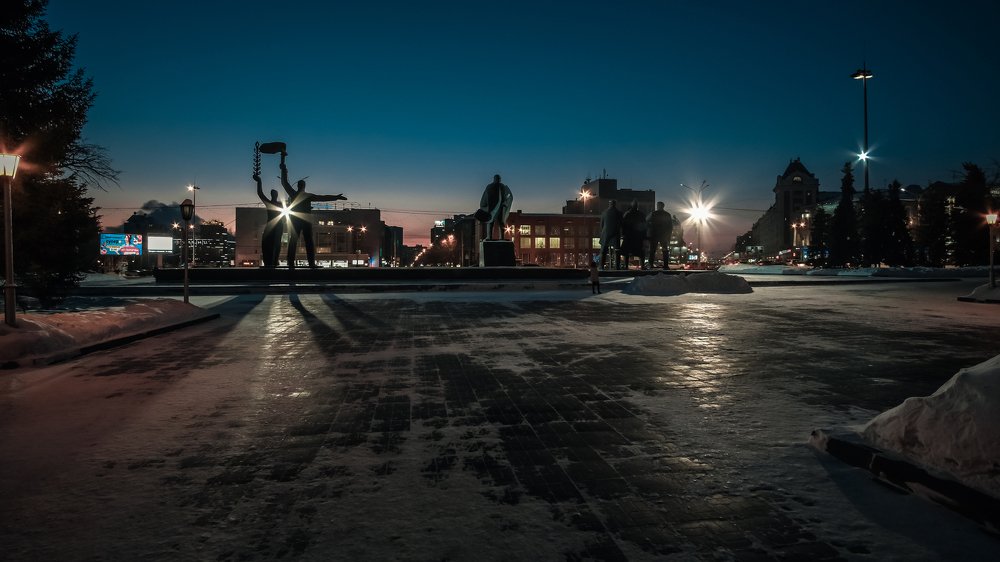 площадь Ленина Новосибирск