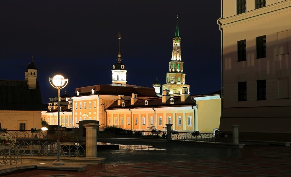 Вечерняя прогулка по Казанскому кремлю