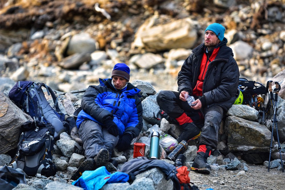 Перед вершиной.