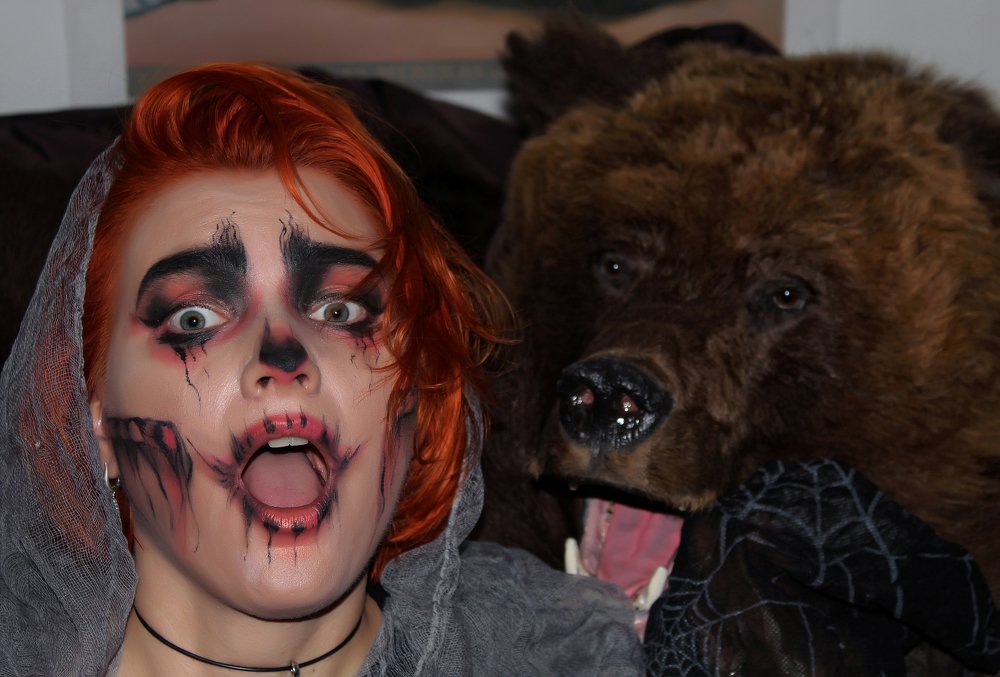 Маша и Медведь. Halloween.