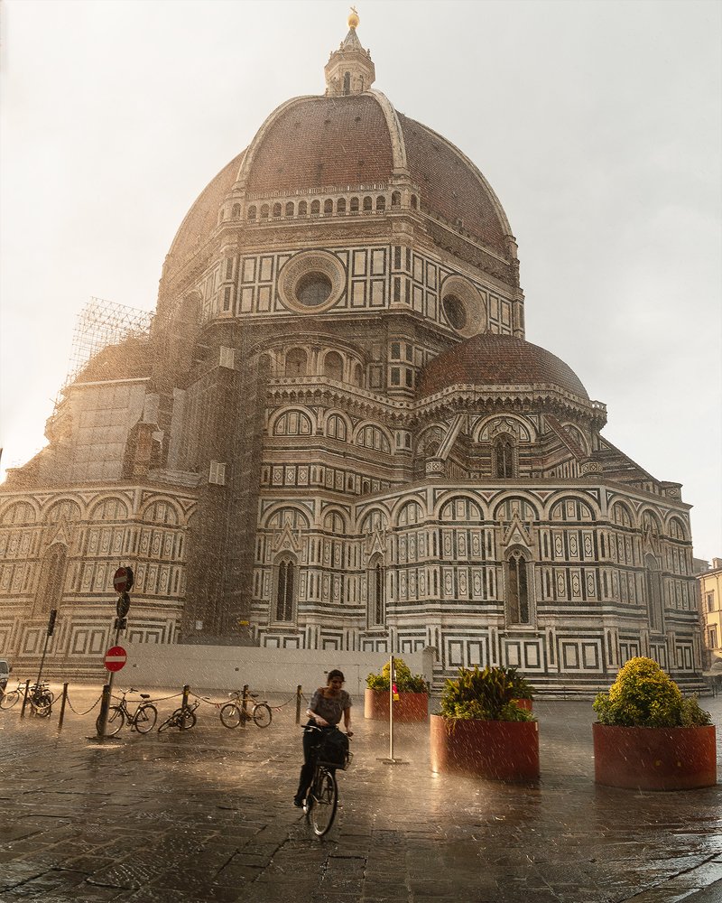 Дождь. Лето. Флоренция.