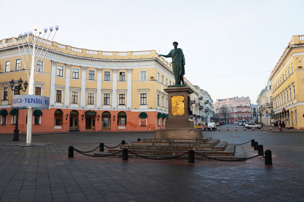 Дюк де Ришелье, Приморский бульвар, Одесса...