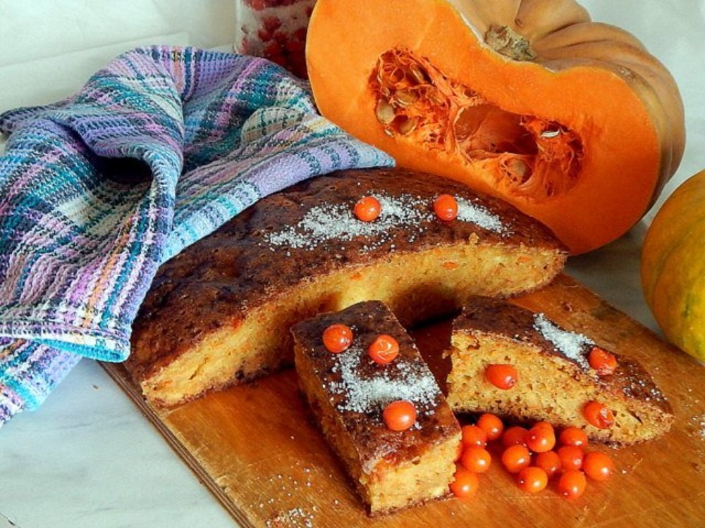 пирог из тыквы