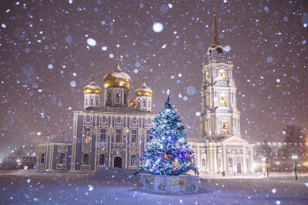 Зимняя сказка в сердце Тулы