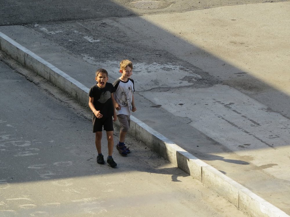 Мы с товарищем вдвоём