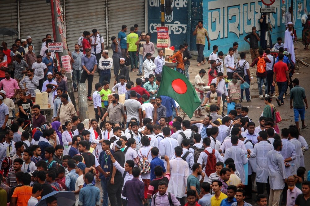Safe road movement from medical student