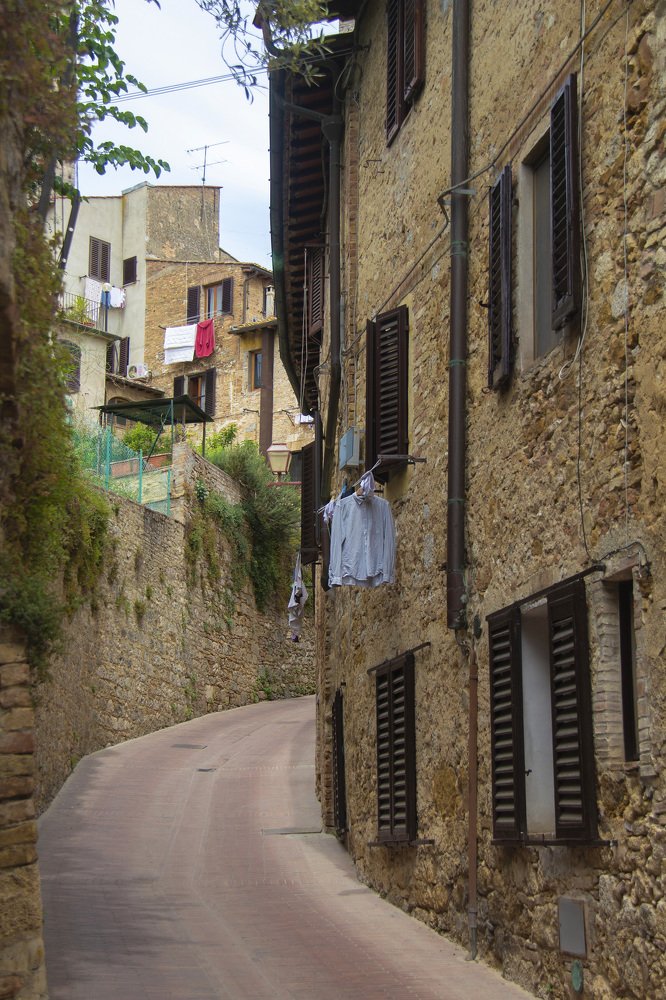 típica calleja italiana