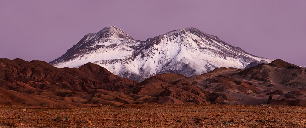 Cerro Tumisa, heure bleue.
