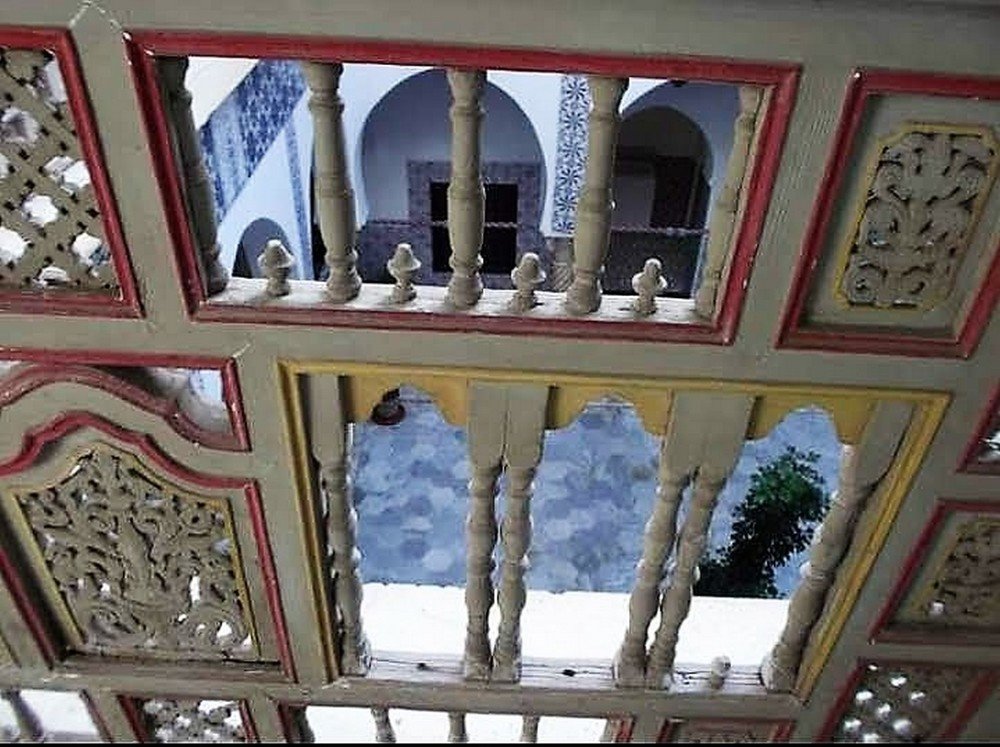 LE PATIO VUE D'EN HAUT