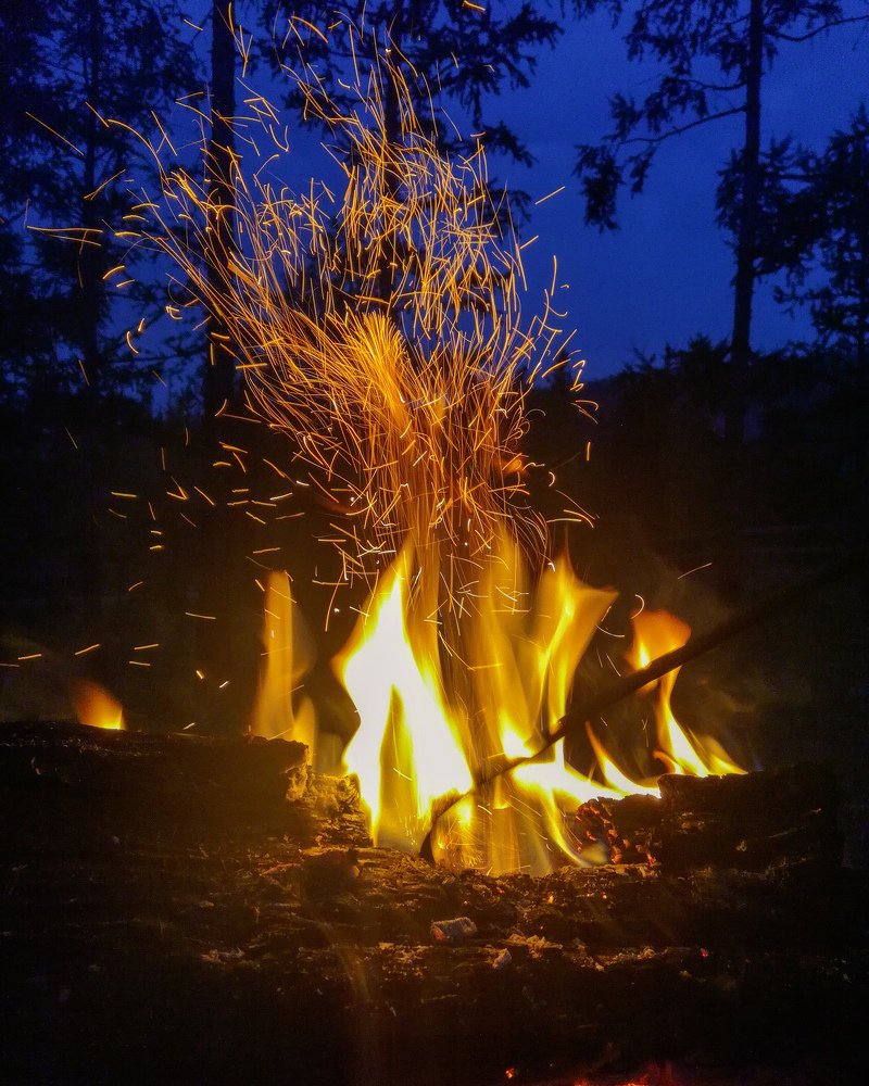 Магия огня...